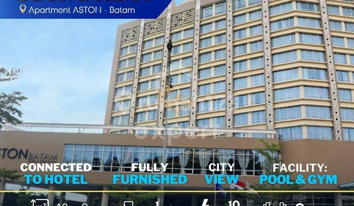 Apartemen sewa type studio Aston Pelita Batam center