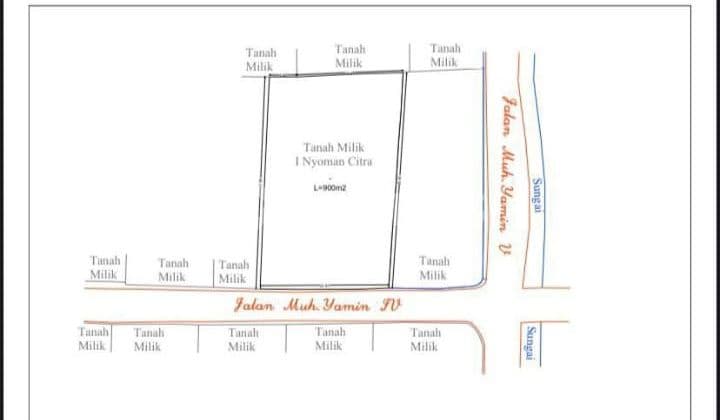 Tanah Jual Lokasi Renon