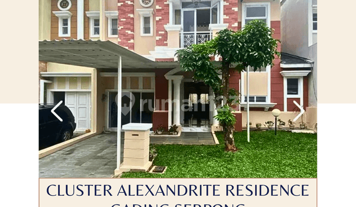 Dijual - Rumah Cluster Alexandrite Residence Gading Serpong