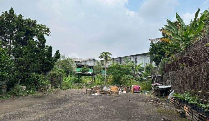 Tanah dan Gudang Luas Strategis di Mainroad Cimahi