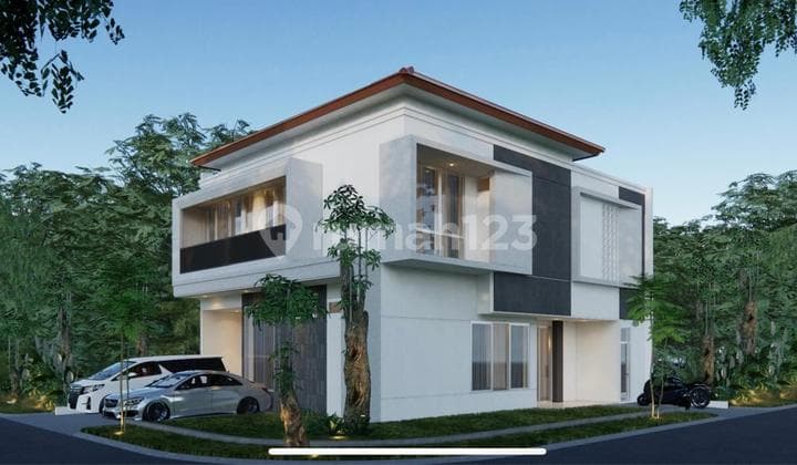 Rumah Baru Mewah Hook 2,5 lantai split level Di BSD Foresta