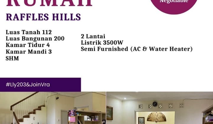 Rumah Mewah Raffles Hills
