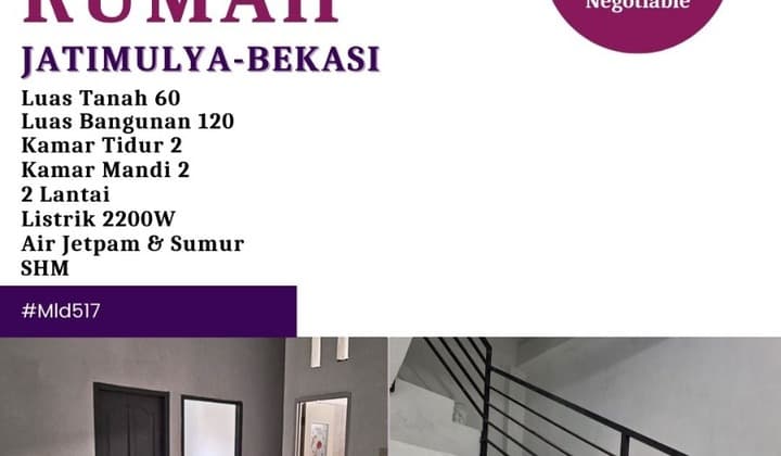 Rumah Bagus Jatimulya Bekasi