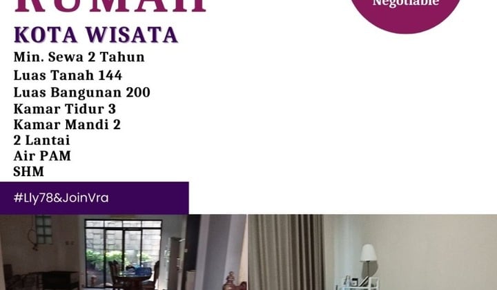 Rumah 2 Lantai American Style