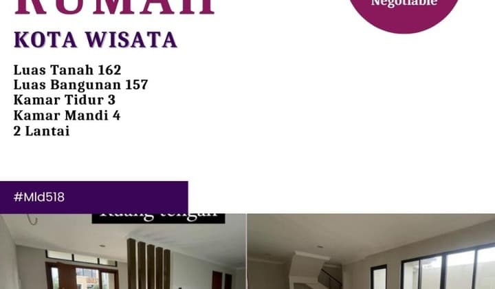 Rumah Bagus Terawat Kota Wisata