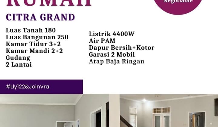 Rumah Mewah Dekat Mall Ciputra Cibubur