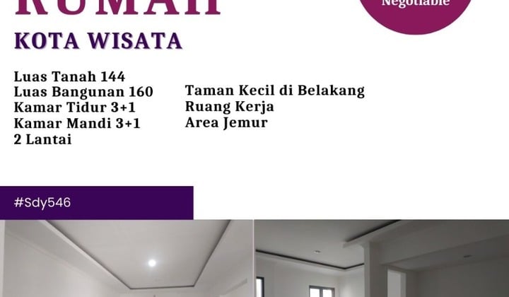 Rumah Baru Kota Wisata