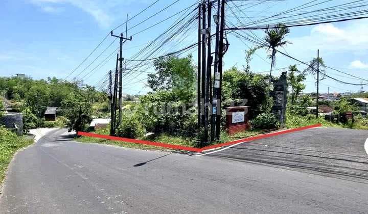 Tanah Murah di Jalan Utama Goa Gong Ungasan Dekat Pantai Melasti