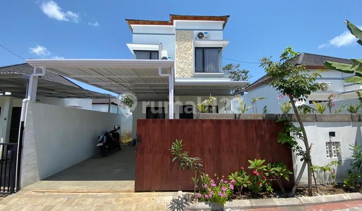 New 2-Story Semi-Furnished House with Swimming Pool in Nusa Dua