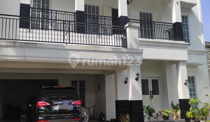 Rumah 3 lantai di Kebayoran Residence Bintaro Tangsel