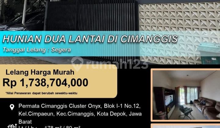 Rumah Nyaman 2 Lantai Modern di Cimanggis