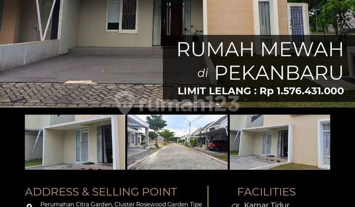 Rumah Mewah Modern 2 Lantai Megah di Pekanbaru