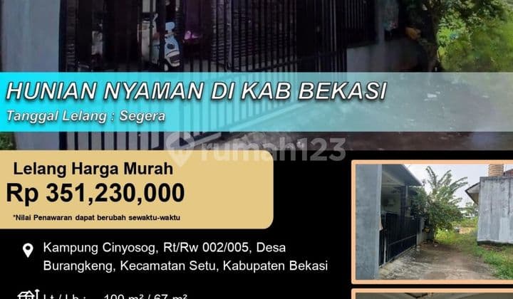 Rumah di Perumahan Nyaman Minimalis di Bekasi