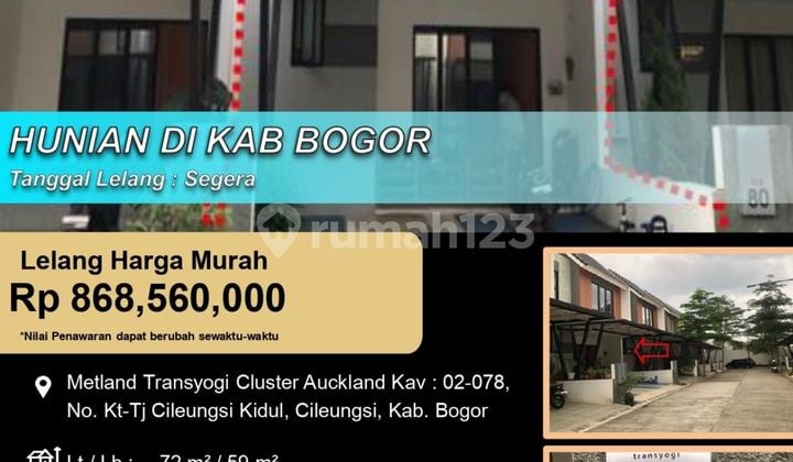 Hunian 2 Lantai Modern Minimalis di Metland Transyogi