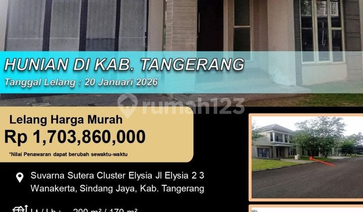 Rumah Idaman Modern 2 Lantai Nyaman Asri di Tangerang