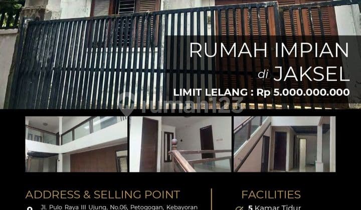 Rumah Impian Letak Strategis di Kebayoran Baru