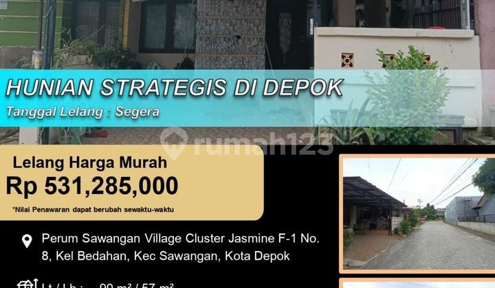 Hunian 1 Lantai Letak Strategis Nyaman di Depok