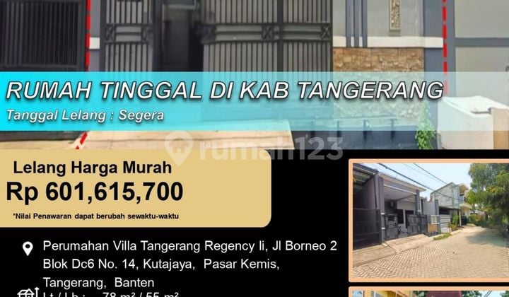 Rumah Tinggal Modern Minimalis Bagus di Kab Tangerang