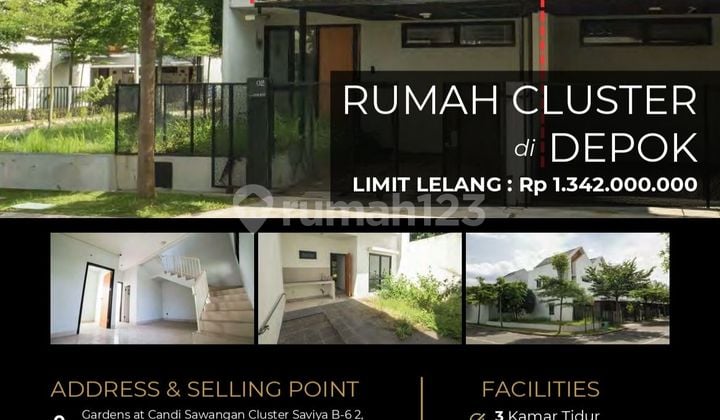 Rumah Cluster Minimalis Modern di Bojongsari Depok