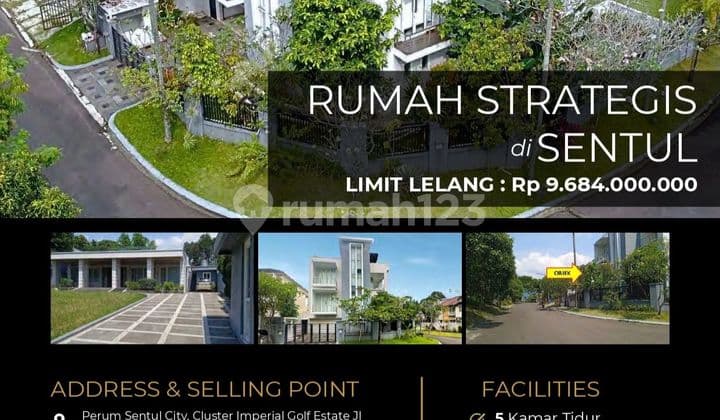 Rumah Impian 3 Lantai, Luas, Modern Minimalis Siap Huni