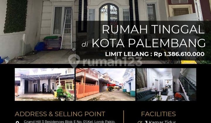 Rumah Tinggal Cantik 2Lantai di Kota Palembang