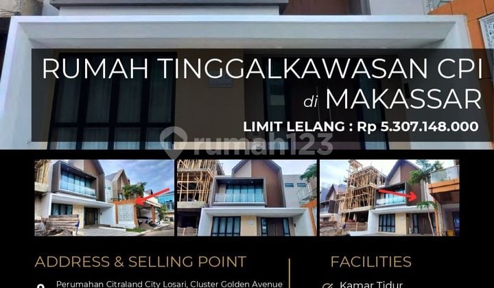 Rumah Hunian Dikawasan Cpi Modern Minimalis di Makassar