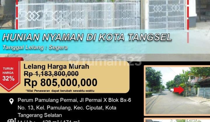 Hunian Nyaman 2 Lantai di Kota Tangerang Selatan