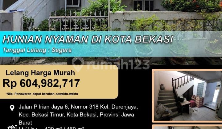 Rumah Hunian yang Nyaman Murah di Kota Bekasi