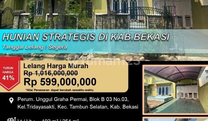 Hunian Bagus Besar dan Megah di Tambun Selatan