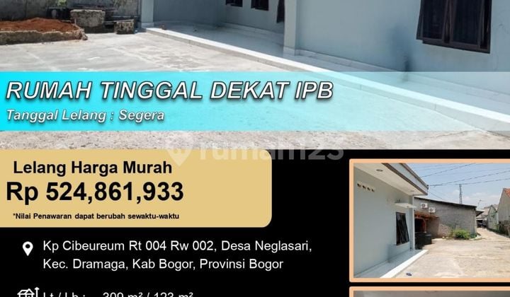 Rumah Luas Nyamancocok untuk Investasi di Bogor