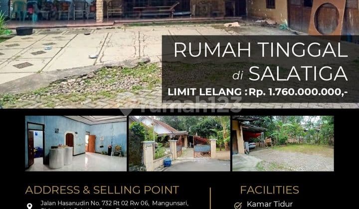 Rumah Luas Nyaman Dekat dengan Alam di Sidomukti Salatiga