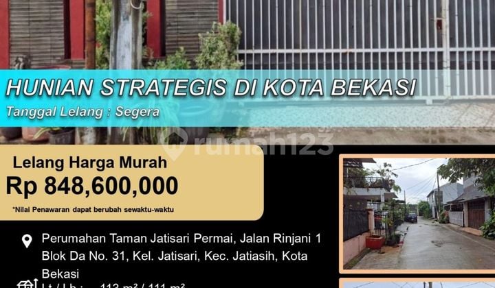 Comfortable and Safe Strategic House in Bekasi City