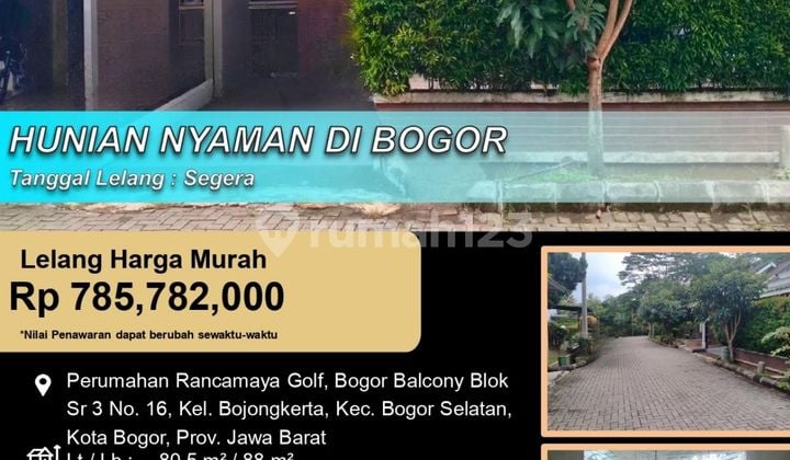 Hunian Nyaman Minimalis 1 Lantai di Kota Bogor