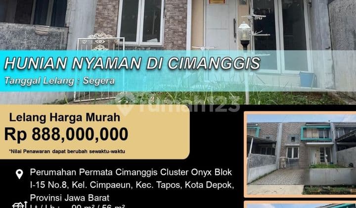 Hunian 2 Lantai Nyaman Modern Minimalis di Cimanggis
