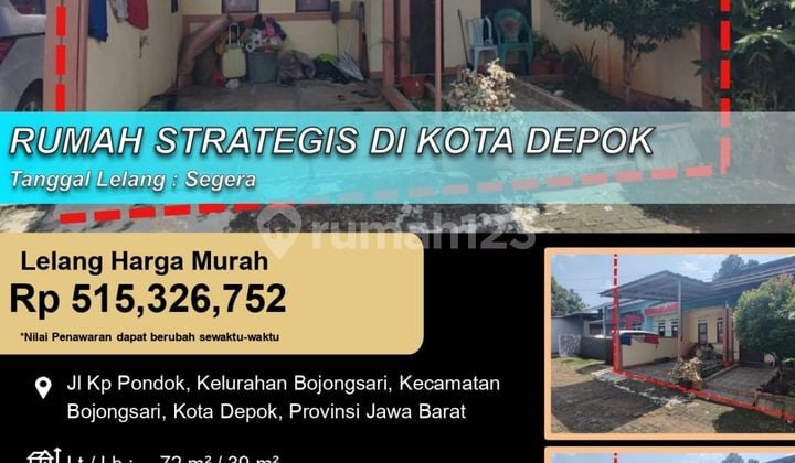 Rumah 1 Lani Letak Strategis dan Keamanan 24 Jam di Depok