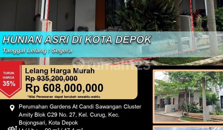 Hunian Asri Modern 2 Lantai Cantik di Depok