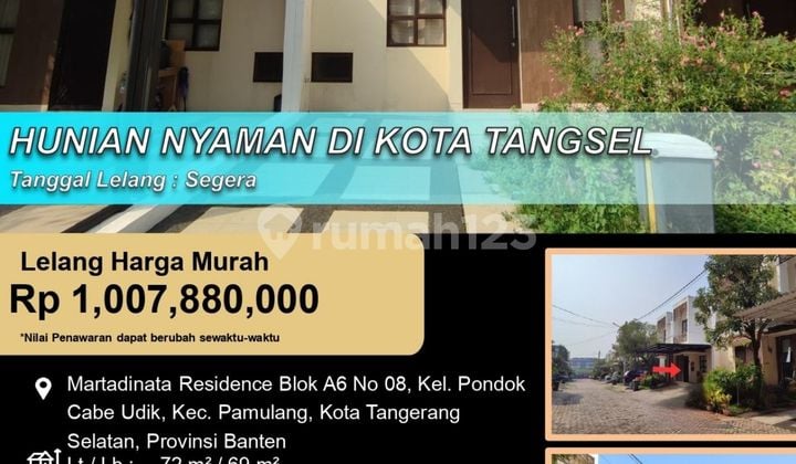 Hunian Nyaman 2 Lantai Modern di Kota Tangerang Selatan