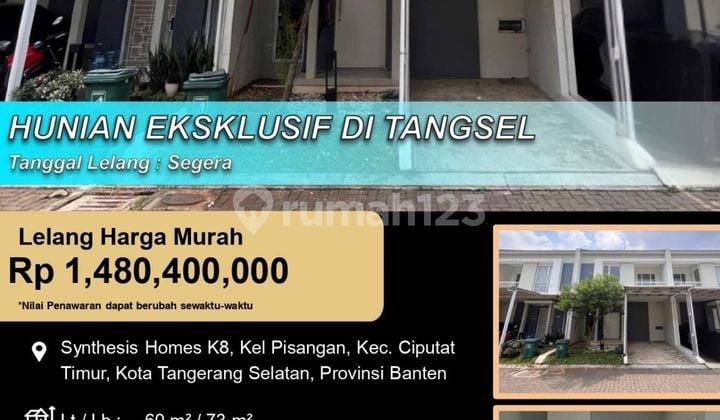 Hunian Eksklusive 2 Lantai di Tangerang Selatan