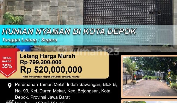 Hunian Nyaman Modern Minimalis di Kota Depok