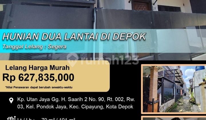 Hunian 2 Lantai Minimalis Strategis di Kota Depok