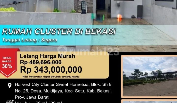 Rumah Minimalis Siap Huni Nyaman dan Murah di Bekasi