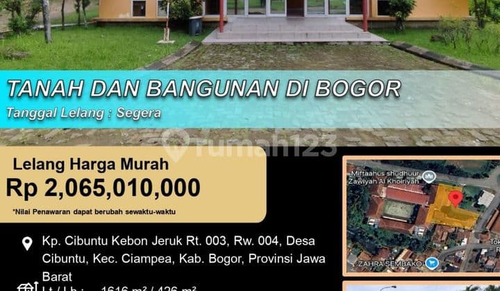 Bangunan Kokoh Cocok untuk Resto, atau Cafe