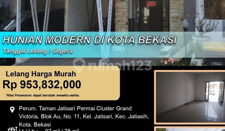 Rumah Hunian Modern Nydan Asri Kota Bekasi