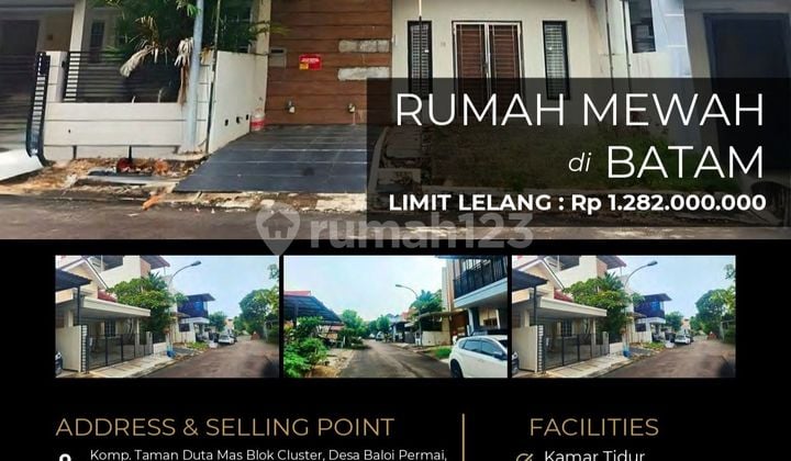 Rumah Mewah Nyaman Bagus 2 Lantai di Batam