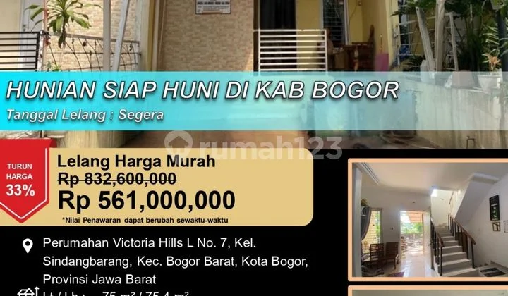 Hunian Siap Huni Nyaman di Victoria Hills