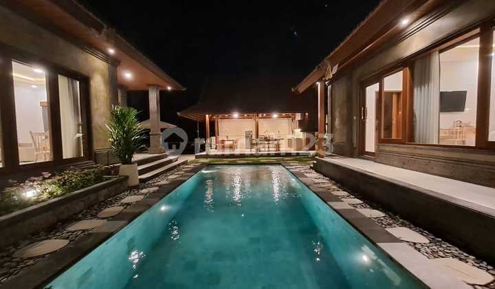 Villa Siap Huni Dan Asri Pemandangan Sawah Di Ubud