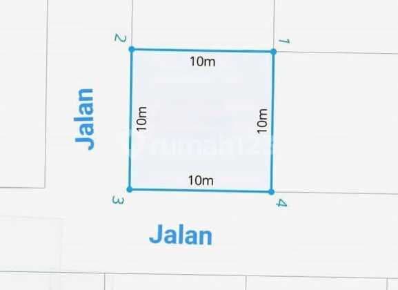 Tanah Langka Plot Kecil Di Ungasan Lingkungan Villa