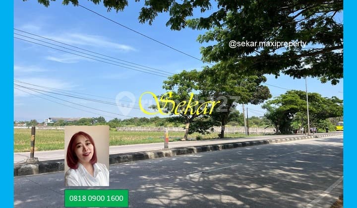 Tanah Komersial Karawang Barat Murah Pinggir Jalan Raya