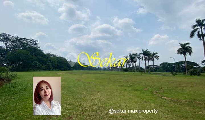 For Sale Kavling Bukit Golf Bsd View River