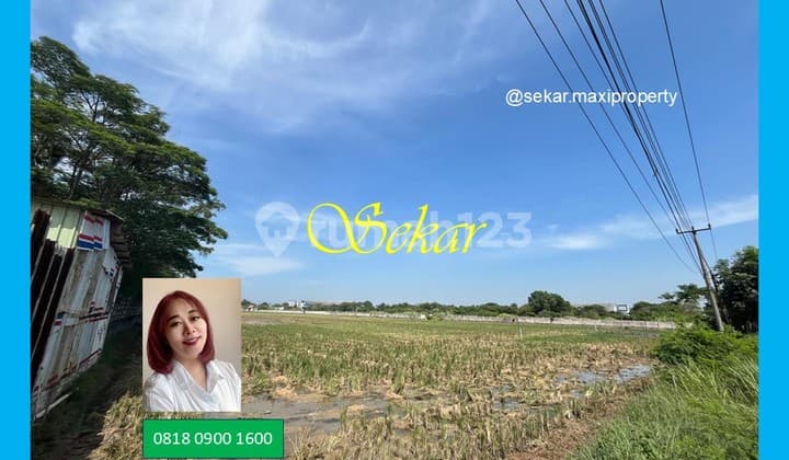 For Sale Tanah Komersial Karawang Barat Pinggir Jalan Raya Murah